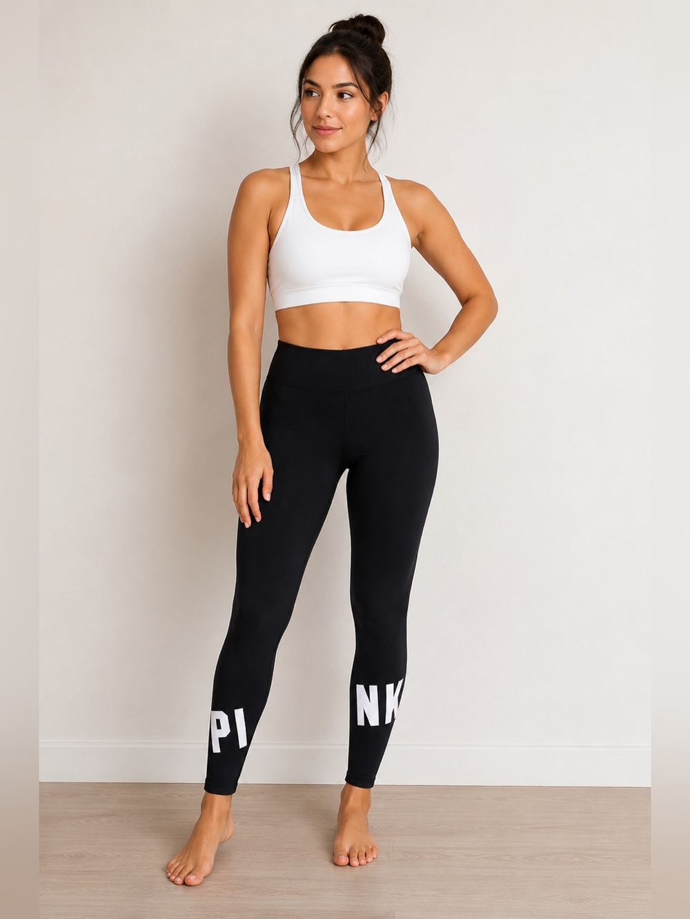 Victoria’s Secret PINK Ultimate Compression V High Waist Sz large Leggings